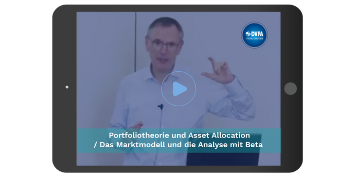 Portfoliotheorie und Asset Allocation / Das Marktmodell und die Analyse mit Beta ***